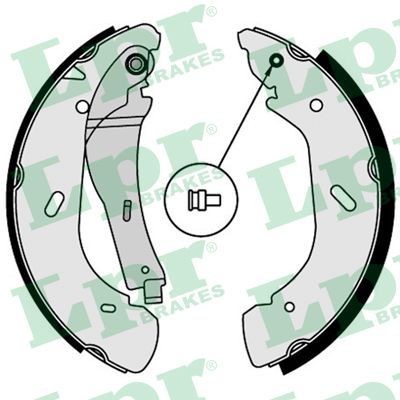 LPR Brake pad set Article number: 05P937 cheaply