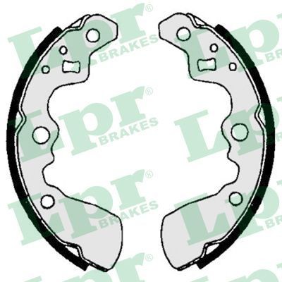 LPR Brake Shoe Set Article number: 06320 cheaply