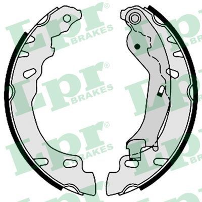 LPR Brake Shoe Set Article number: 06360 cheaply