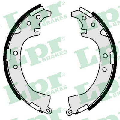LPR Brake Shoe Set Article number: 06680 cheaply