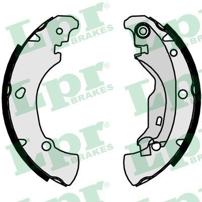 LPR Brake Shoe Set Article number: 07160 cheaply