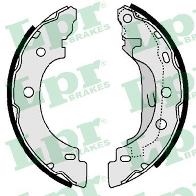 LPR Brake Shoe Set Article number: 07330 cheaply