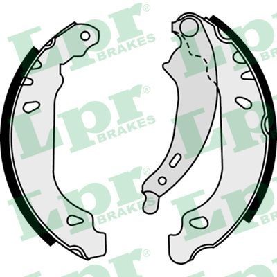 LPR Brake Shoe Set Article number: 07490 cheaply