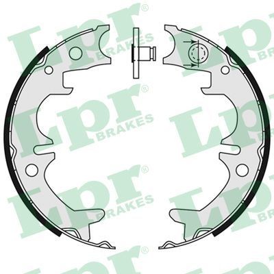 LPR Handbrake shoes Article number: 09140 cheaply