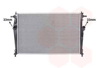 VAN WEZEL Engine radiator Article number: 27012716 cheaply