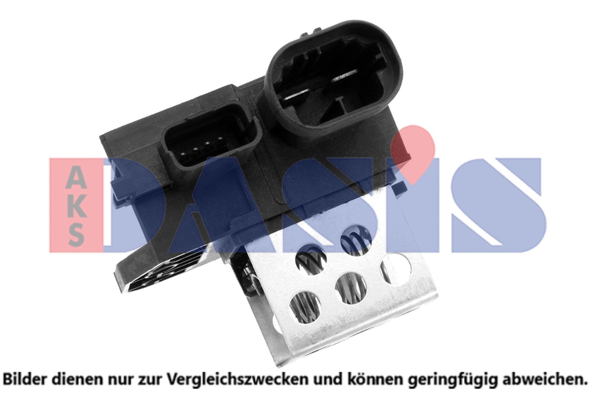 AKS DASIS Pre-resistor, electro motor radiator fan Article number: 068108N cheaply