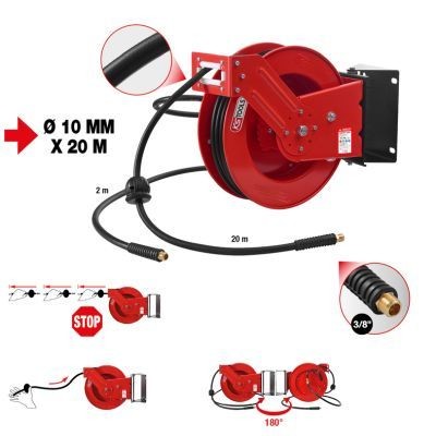 KS TOOLS Slangetrommel artikkelnummer: 515.3425 billig