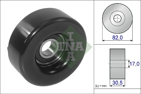 INA 530 0045 09 Pulley Set, timing belt FRONTERA 2.8 TD 113 PS Diesel 1998