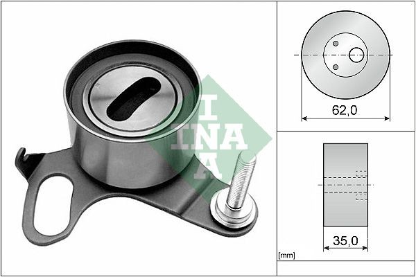 INA Timing belt tensioner pulley Article number: 531 0191 20 cheaply