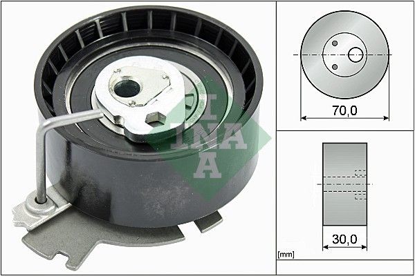 INA Timing belt tensioner pulley Article number: 531 0632 10 cheaply