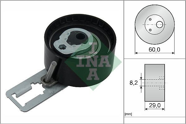 INA Timing belt tensioner pulley Article number: 531 0850 10 cheaply