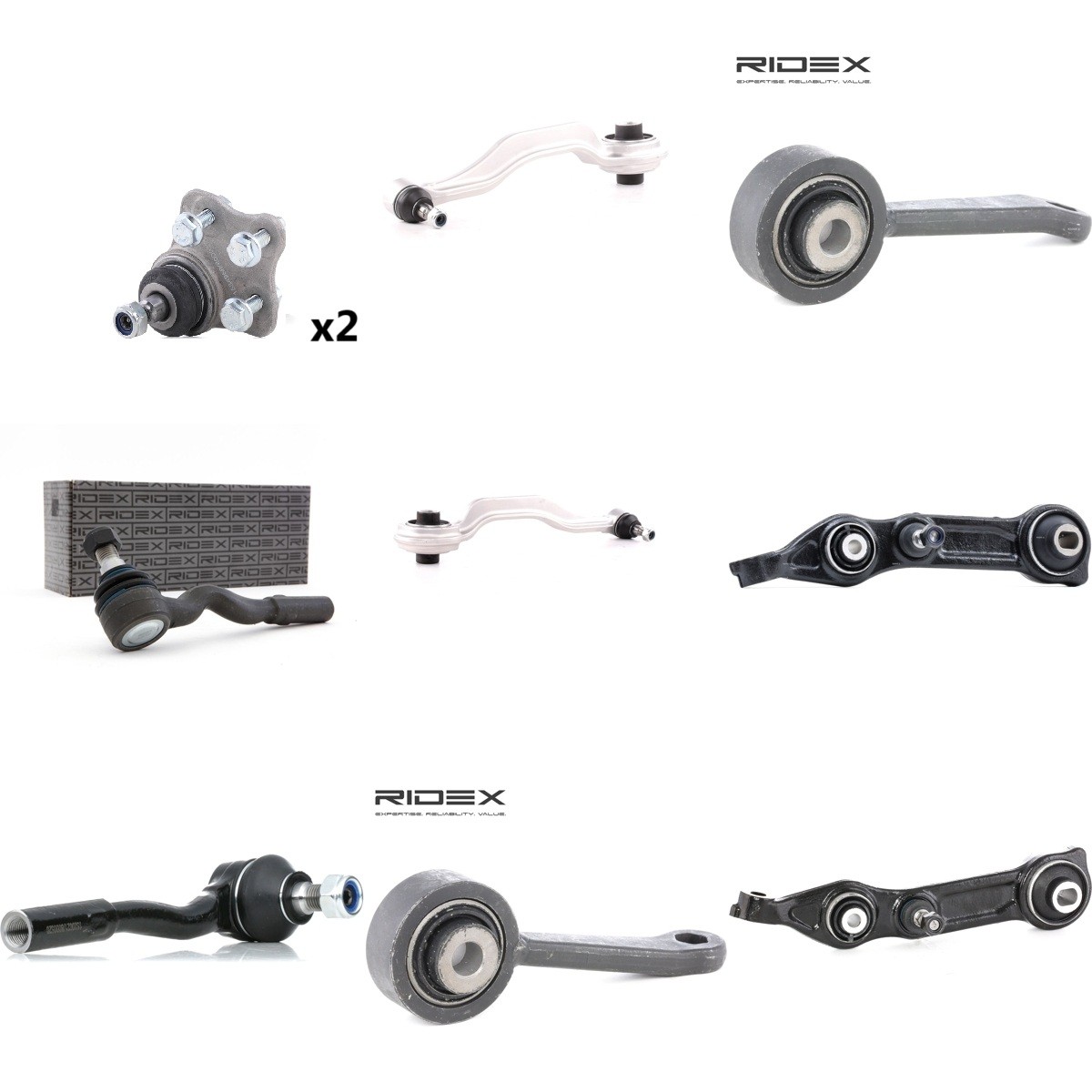 RIDEX 772S1267 Σετ επισκευής, ψαλίδι E-class E 320 T CDI 3.0 (211.222) (OM 642.920) 211 PS Πετρέλαιο 2009