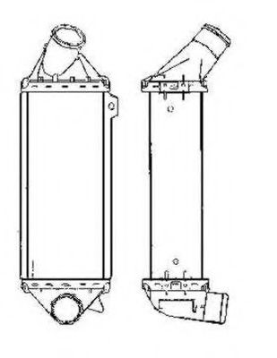 NRF Intercooler Article number: 30425 cheaply