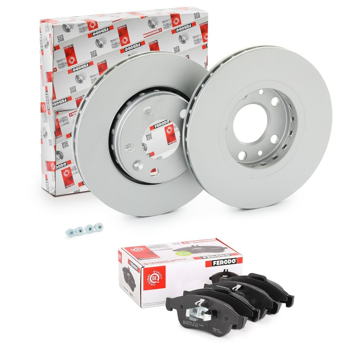 FERODO Brake discs and pads set Article number: FRD3405N0017 cheaply