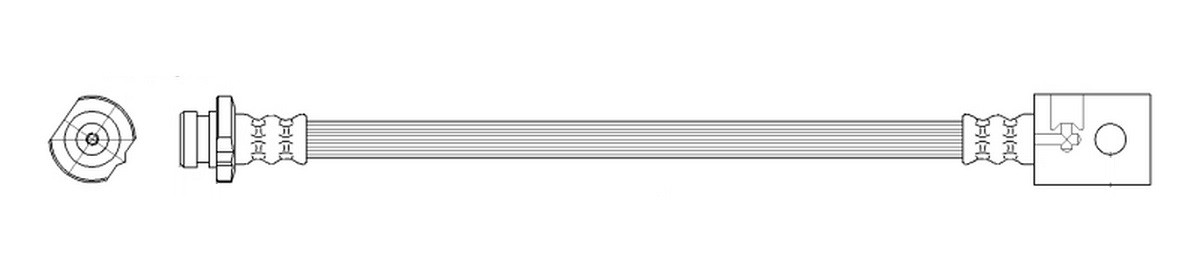 K&K Brake hose Article number: FT0398 cheaply