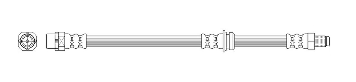 K&K Brake hose Article number: FT0478 cheaply