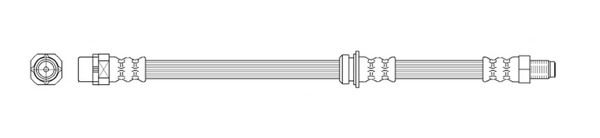 K&K Brake hose Article number: FT0479 cheaply