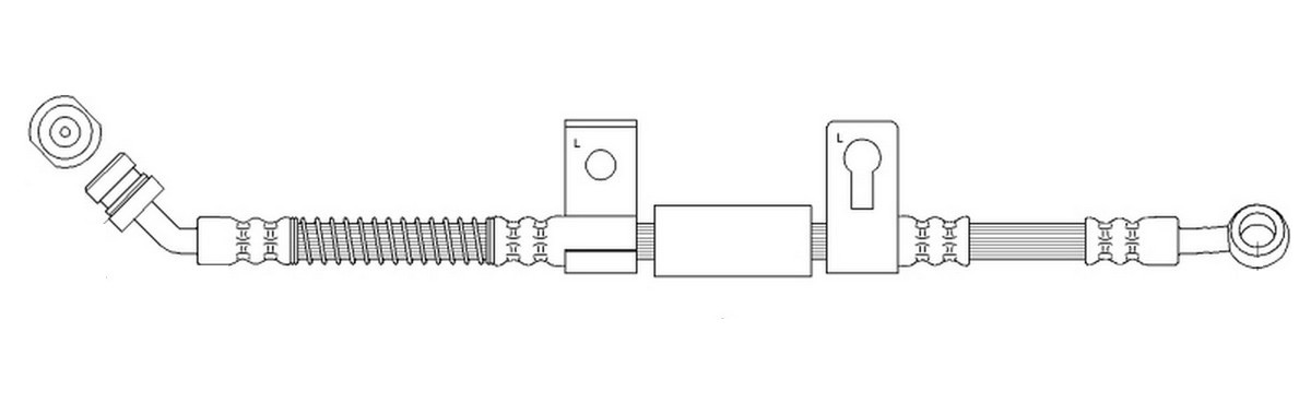 K&K Brake hose Article number: FT0831 cheaply