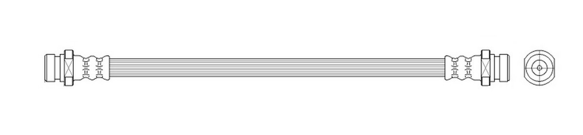K&K Brake hose Article number: FT0834 cheaply