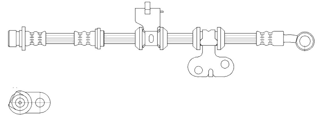 K&K Brake hose Article number: FT3620 cheaply