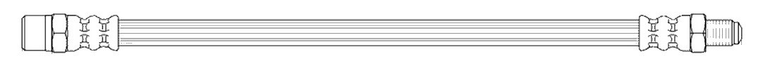 K&K Brake hose Article number: FT3676 cheaply