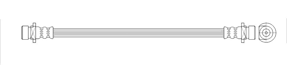 K&K Brake hose Article number: FT5153 cheaply