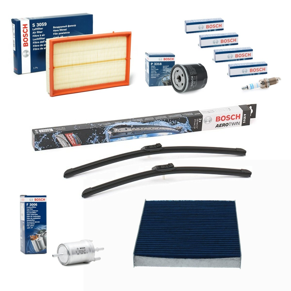 BOSCH Service kit Aerotwin Article number: BSH4682SK040 cheaply