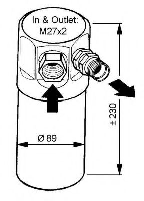 NRF Dryer, air conditioning Article number: 33040 cheaply