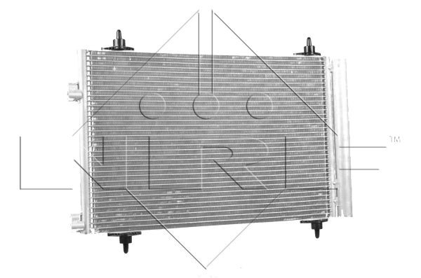 NRF Air conditioning condenser Article number: 35611 cheaply