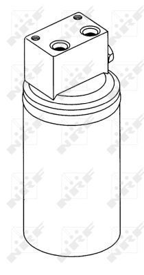 NRF Air conditioning evaporator Article number: 36066 cheaply