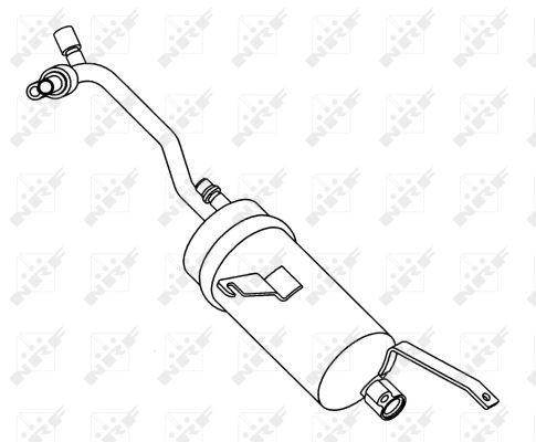 NRF Air conditioning pressure switch Article number: 38937 cheaply