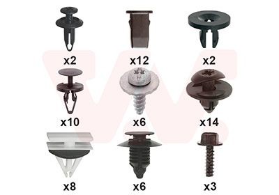 VAN WEZEL Mounting Kit, bumper Article number: 1853794 cheaply