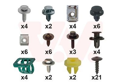 VAN WEZEL Mounting Kit, bumper Article number: 3336794 cheaply