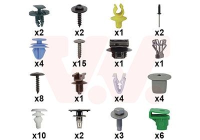 VAN WEZEL Mounting Kit, bumper Article number: 4092794 cheaply