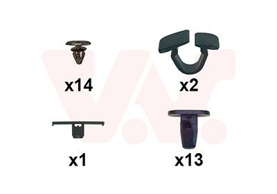 VAN WEZEL Mounting Kit, bonnet Article number: 4907797 cheaply