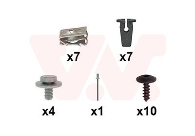 VAN WEZEL Mounting Kit, mud guard Article number: 5740796 cheaply