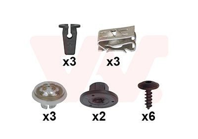 VAN WEZEL Mounting Kit, mud guard Article number: 5751796 cheaply