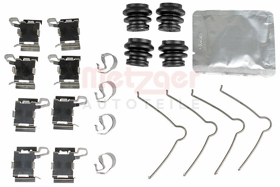 METZGER 109-0201 Accessoireset, schijfremblok CX-60 3.3 e-SKYACTIV-D MHEV AWD (KH3R) 254 PK Diesel/Elektro