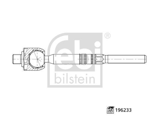 FEBI BILSTEIN Inner tie rod Article number: 196233 cheaply