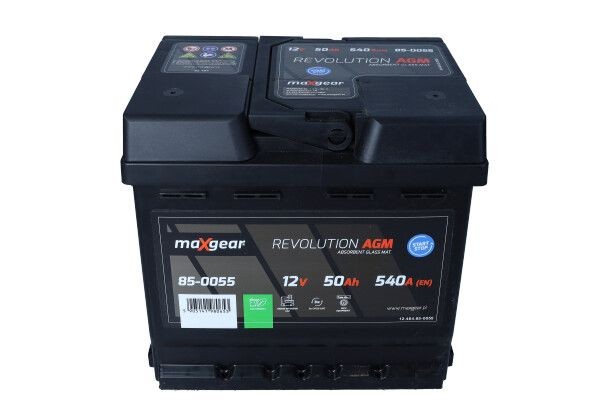 MAXGEAR Battery Article number: 85-0055 cheaply