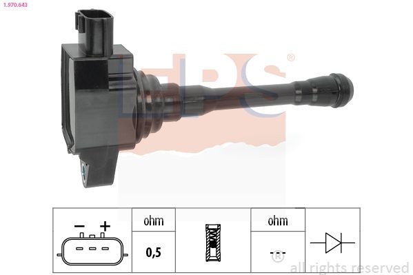 EPS Ignition coil Article number: 1.970.643 cheaply