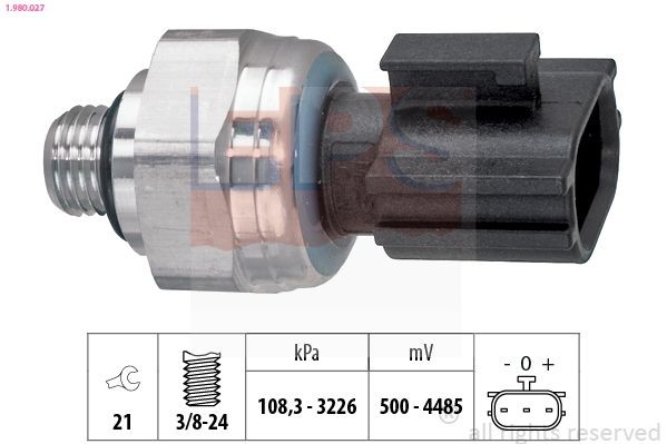 EPS Air conditioning pressure switch Article number: 1.980.027 cheaply