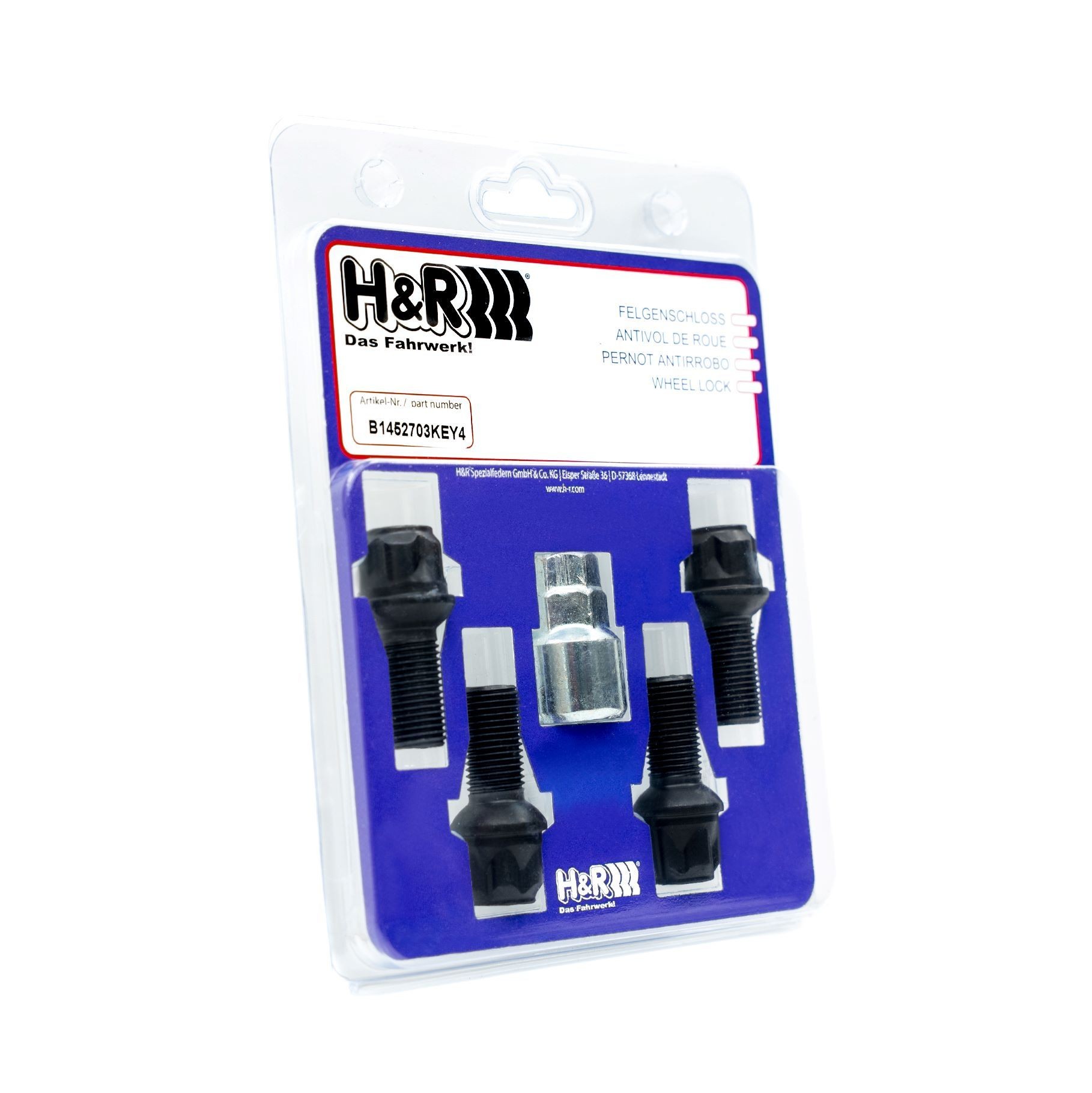H&R Hjulbolt Varenummer: B1454502KEY4 billige