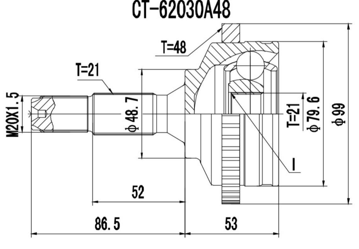 PROCARO Joint kit, drive shaft Article number: 77-PE-010 cheaply