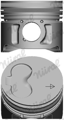 NÜRAL Piston Article number: 87-990100-40 cheaply
