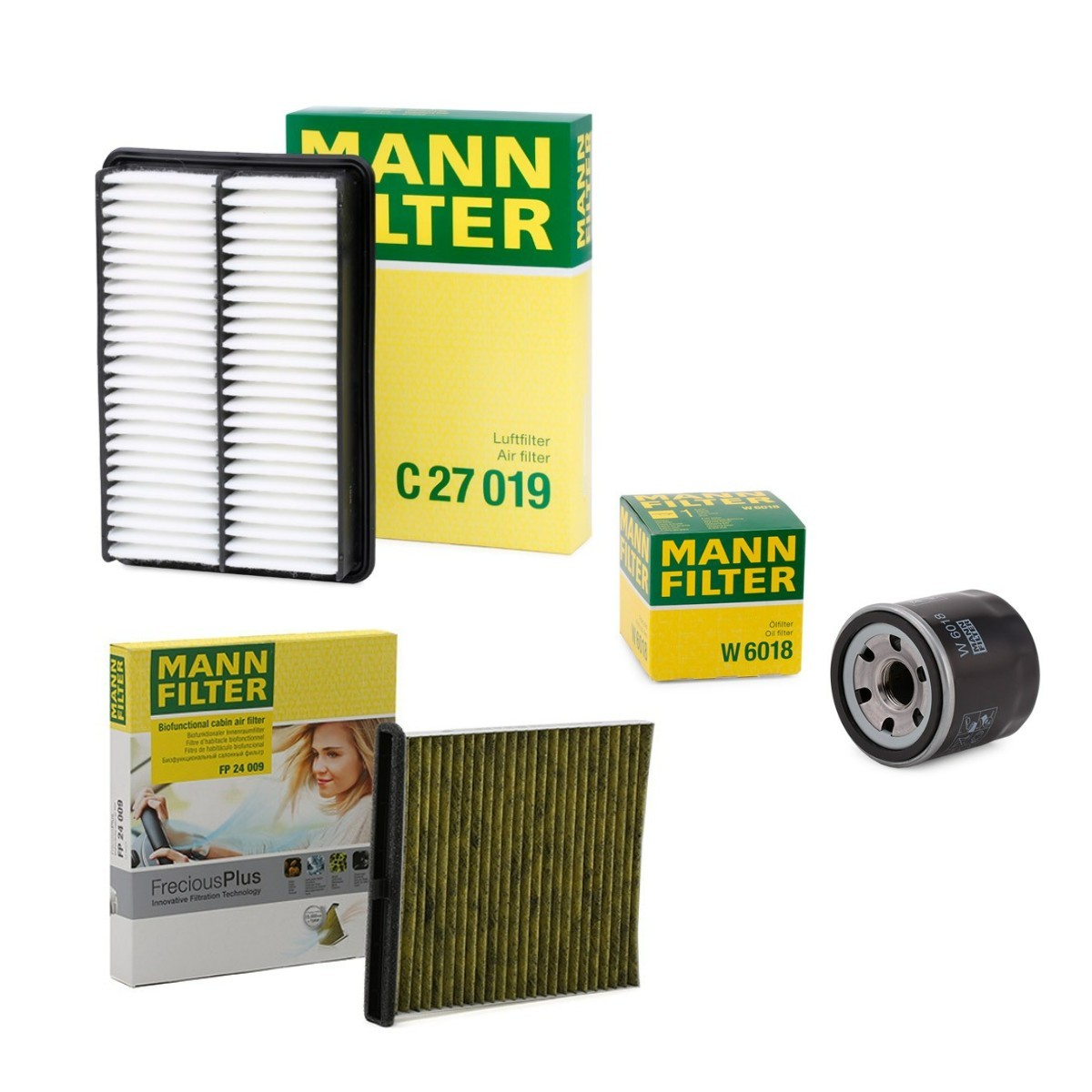 MANN-FILTER Filter kit Article number: MNF4055N0191 cheaply