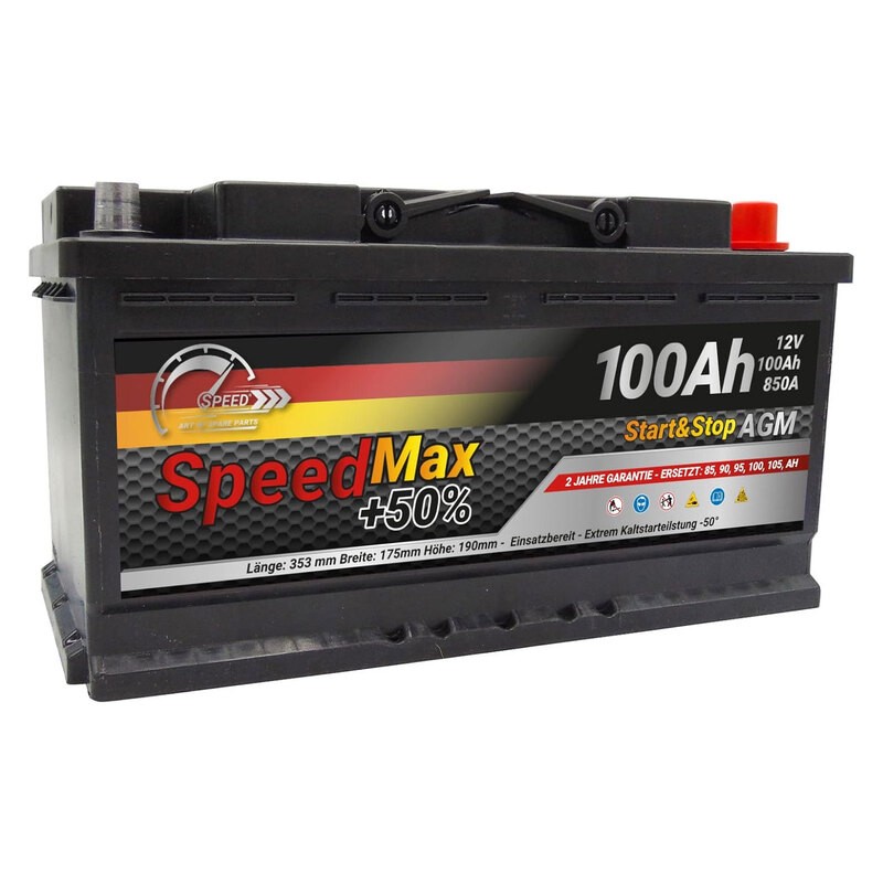 SPEED Starterbatteri Varenummer: SPEEL5100AGMMAX billige