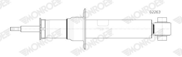 MONROE Shock absorber Article number: G2263 cheaply
