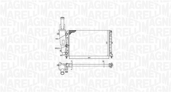MAGNETI MARELLI Water pump Article number: 352316171368 cheaply
