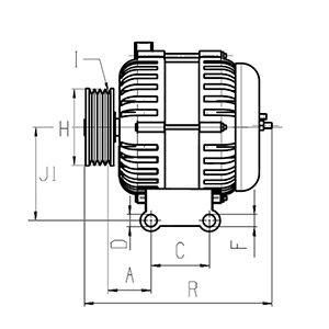 HC-Cargo Alternator Article number: F032116808 cheaply